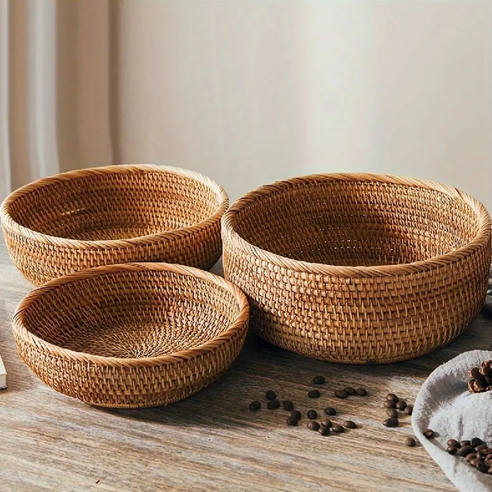 Charming Wicker Basket Set
