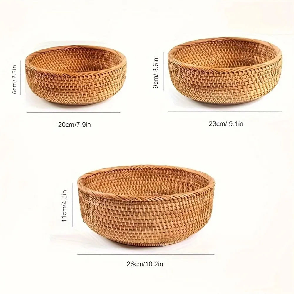 Charming Wicker Basket Set
