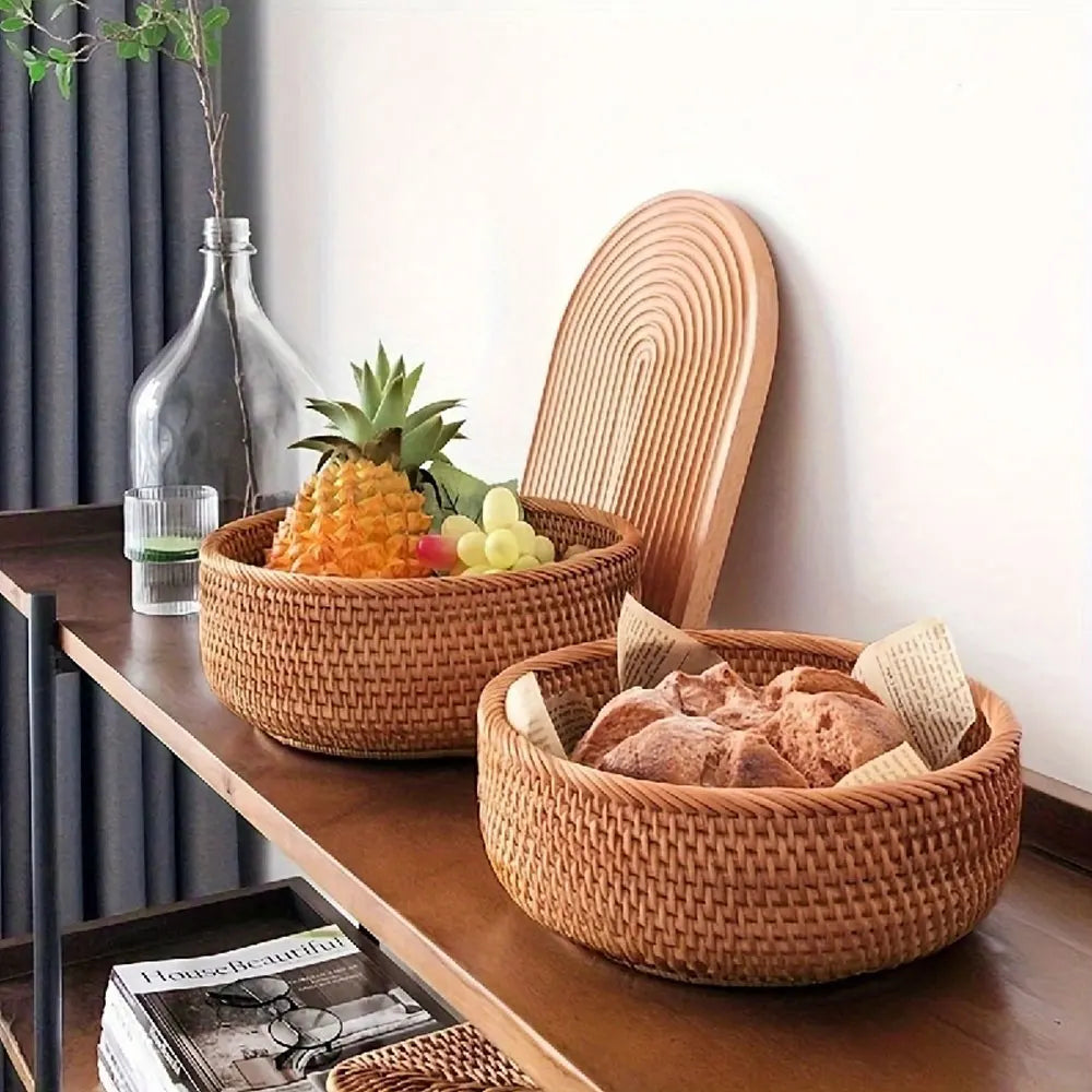 Charming Wicker Basket Set