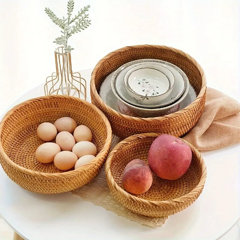 Charming Wicker Basket Set